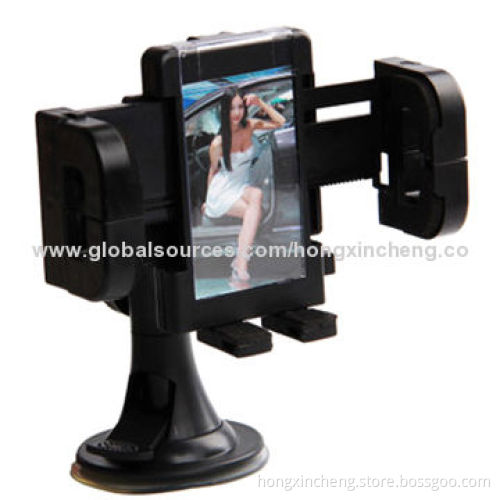 Universal Mobile Phone Cradle Windshield Car Holder/Mount, 360° Turn Around